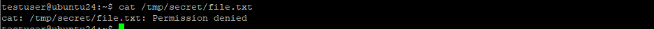 Права доступа к файлу в Linux